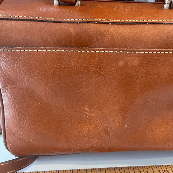 Patricia Nash Large Nieve Brown Frame Clasp Purse - Picture 3 of 9